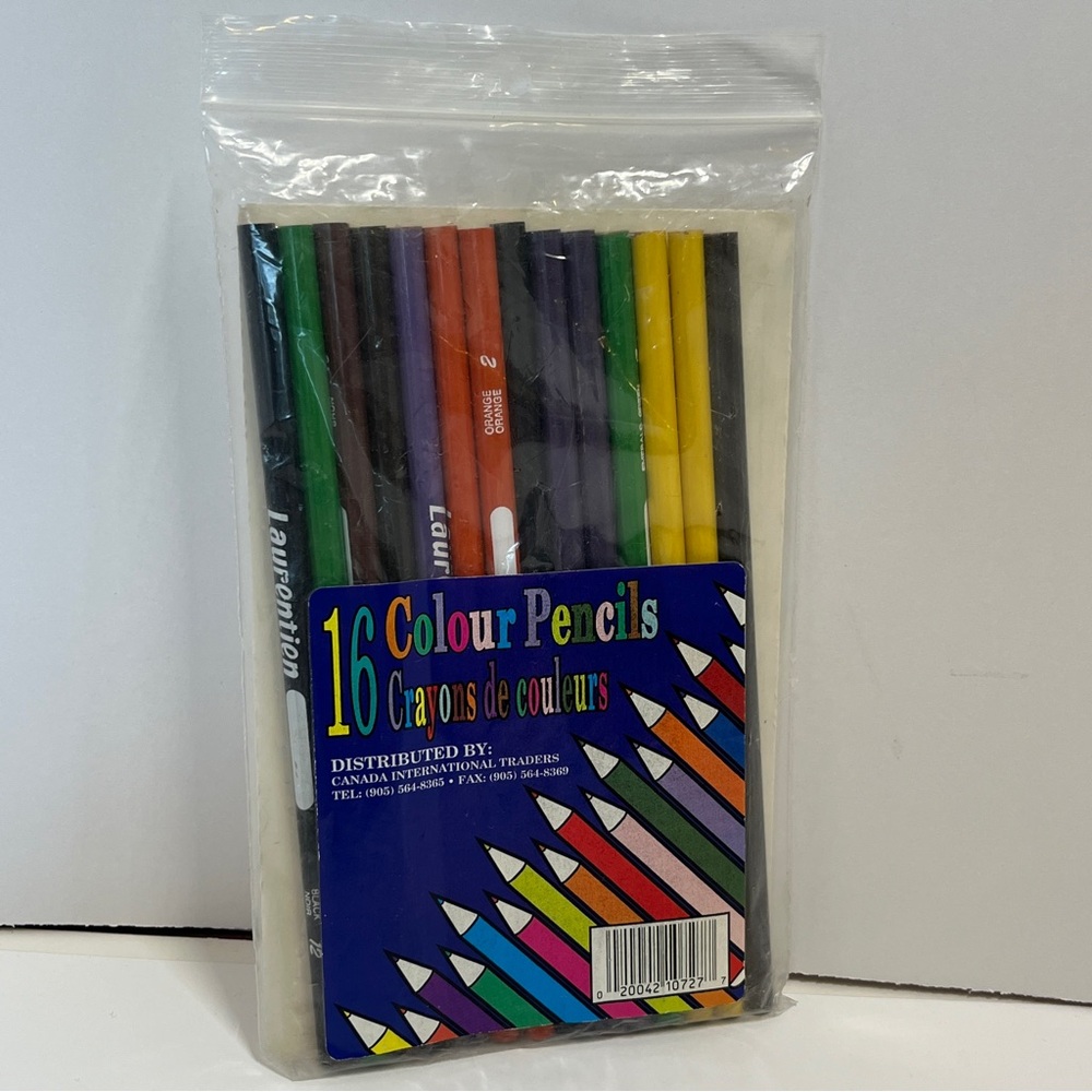 14 VTG Miscellaneous Coloured Pencil Crayons Laurentien Eberhard Faber Princes